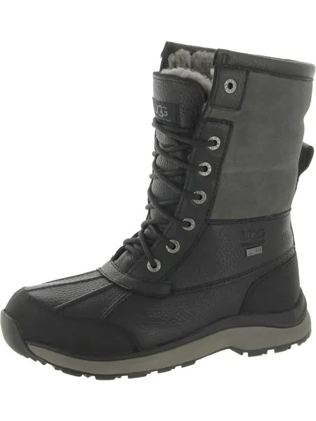 Женские кожаные зимние ботинки на шнуровке Adirondack III UGG, черный