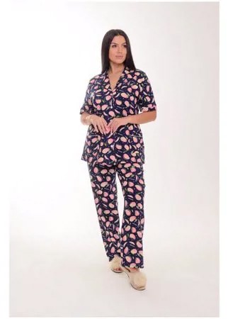 Пижама женская Modellini, манго, 44 размер
