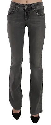 Джинсы GALLIANO Серые потертые прямые повседневные джинсовые брюки со средней талией s. W29 Рекомендуемая розничная цена 350 долларов США