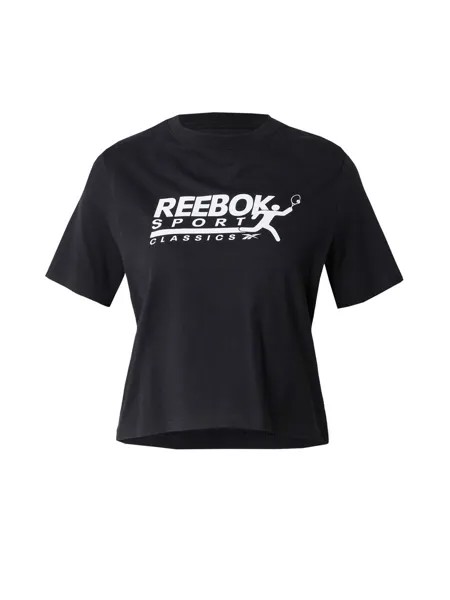 Спортивная футболка Reebok, черный