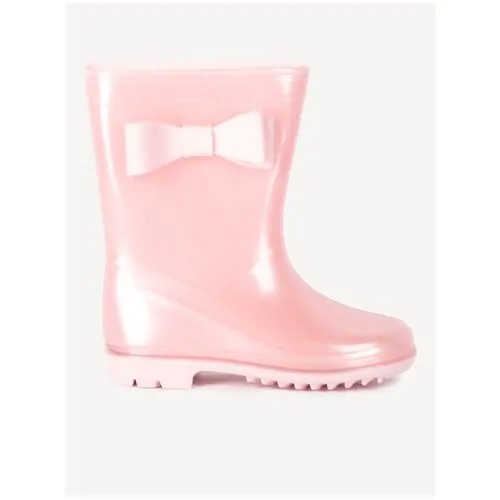Резиновые сапоги для девочки, COCCODRILLO, размер 31, цвет розовый