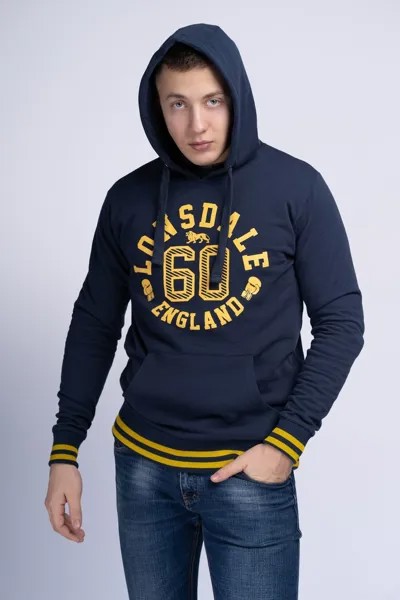 Толстовка Lonsdale Hoodie Mamhead, синий