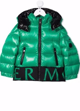 Moncler Enfant пуховик с логотипом