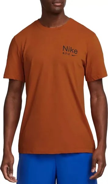 Мужская футболка Nike Dri-FIT Fitness Tie Dye с короткими рукавами