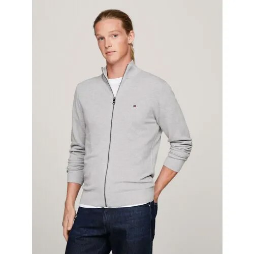 Кардиган TOMMY HILFIGER, размер M, серый