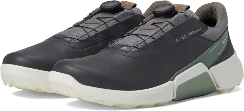 Кроссовки Biom H4 Boa GORE-TEX Waterproof Golf Hybrid  Golf Shoes ECCO, цвет Magnet/Frosty Green Cow Leather