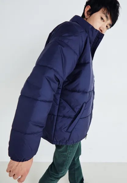 Зимняя куртка Levi's SUNSET SHORT PUFFER, цвет peacoat