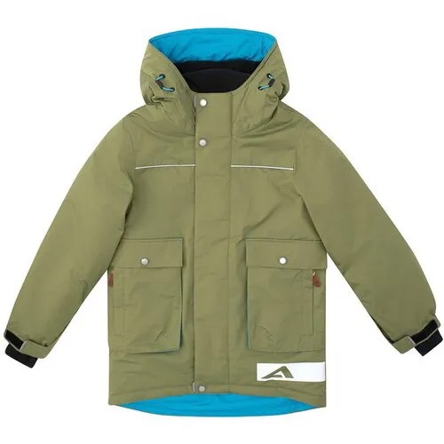 Куртка Oldos, размер 122-64-57, зеленый