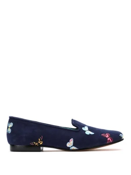 Blue Bird Shoes слиперы Borboletas, синий