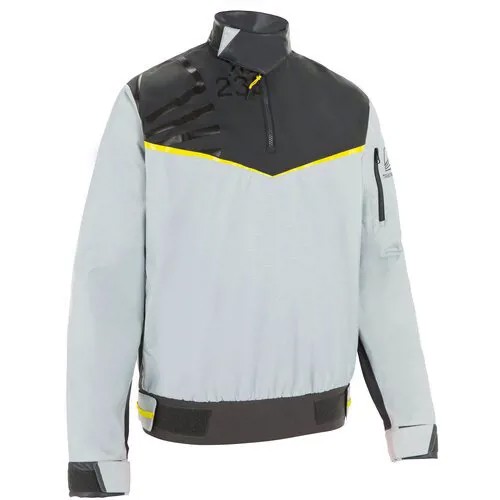 Куртка-анорак мужская Dinghy 500 для яхтинга/каякинга TRIBORD Х Decathlon Серый M