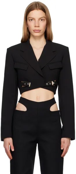 Черный пиджак интерлок Dion Lee