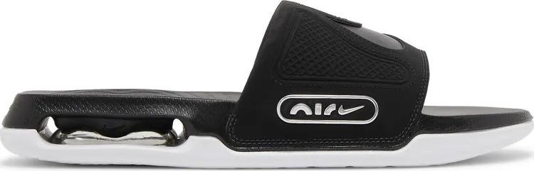 Сандалии Nike Air Max Cirro Slide 'Black Metallic Silver', черный