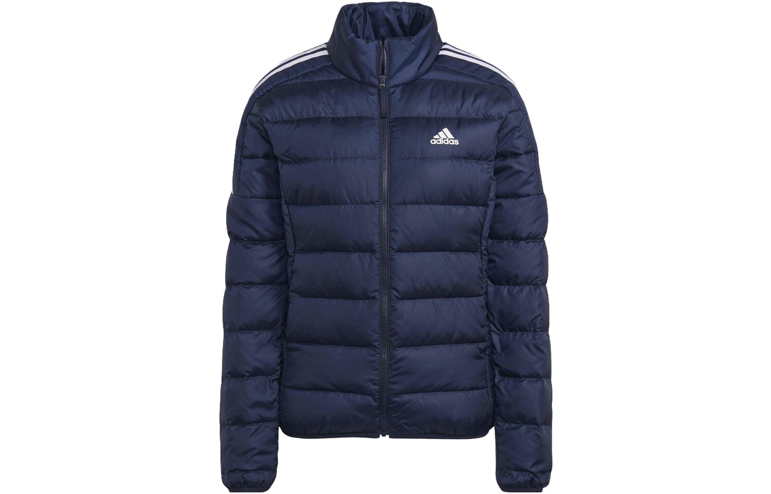 Пуховик женский темно-синий Adidas
