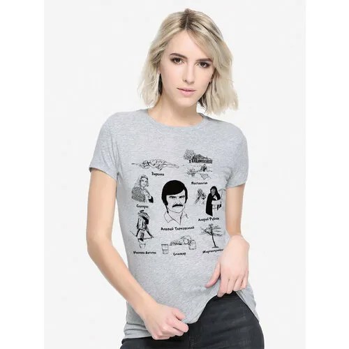 Футболка Dream Shirts, размер L, серый