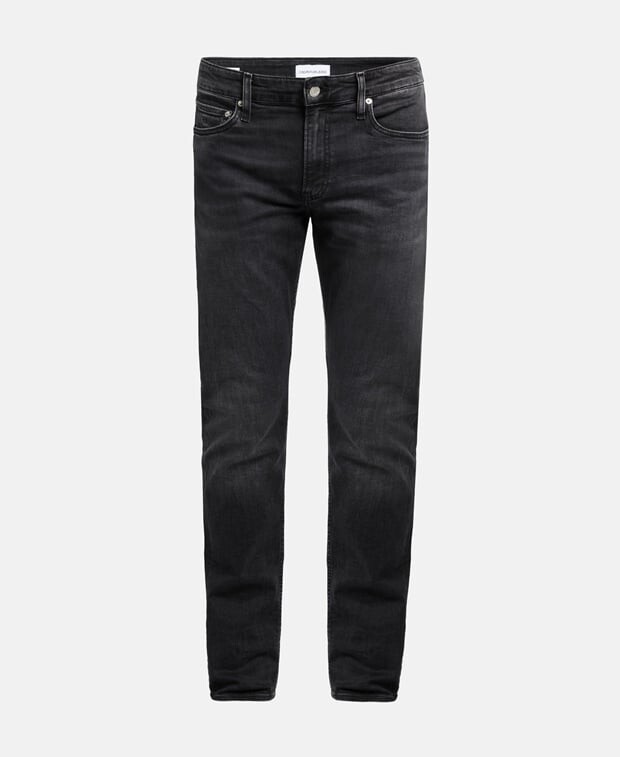 Джинсы узкого кроя Calvin Klein Jeans, черный