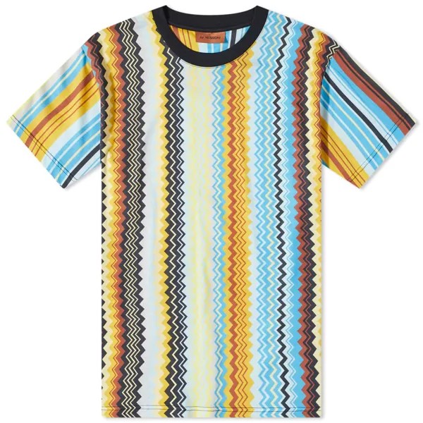 Футболка Missoni Vertical Zig Zag Striped Tee