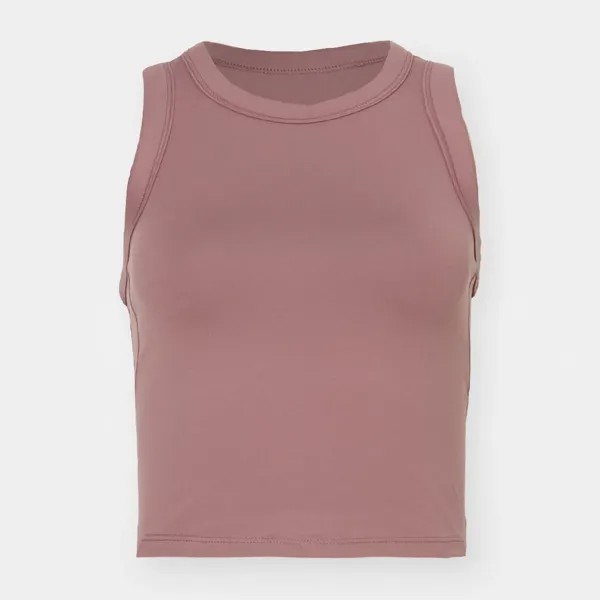 Спортивный топ Nike Performance One Fitted Crop Tank, пудрово-розовый