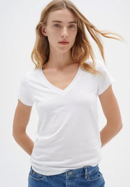 Футболка базовая RENA V InWear, цвет white