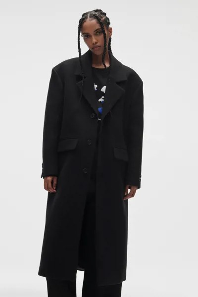 Пальто женское ZARA 02010744 черное XS (доставка из-за рубежа)