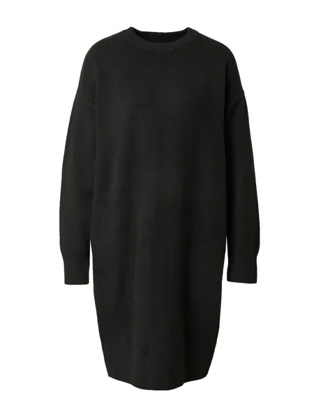 Вязаное платье Monki, черный