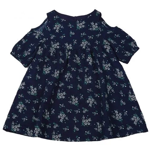 Платье для девочек Mini Maxi, модель 2875, цвет синий, размер 98