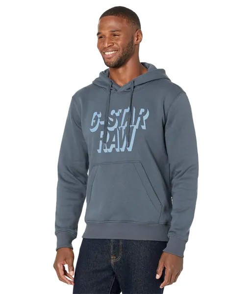 Худи G-Star, Retro Shadow Logo Hooded Sweatshirt