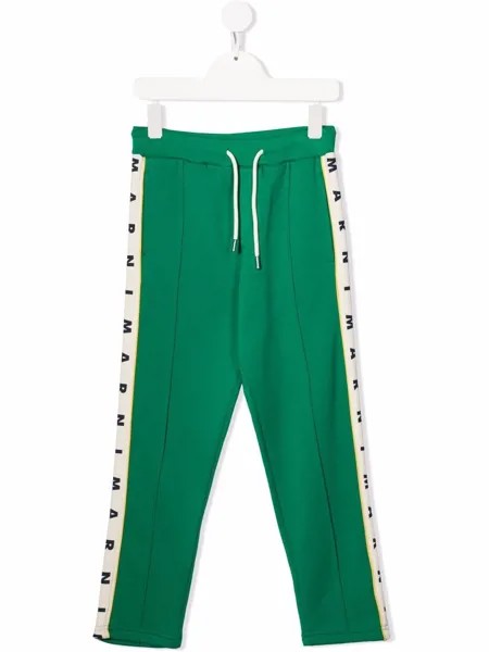 Marni Kids спортивные брюки с логотипом