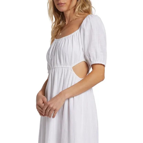 Платье Billabong On The Coast Short Sleeve Long, белый