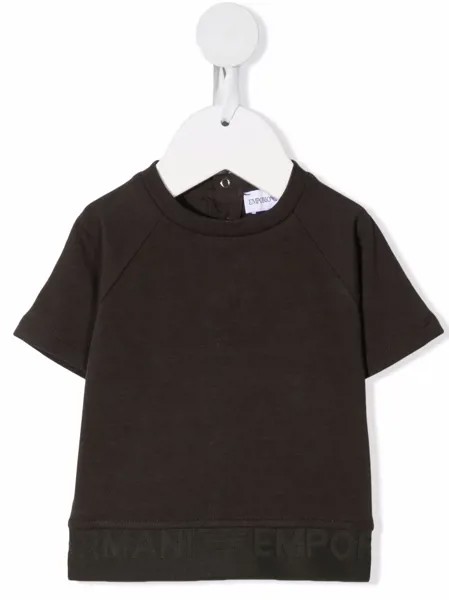 Emporio Armani Kids футболка с короткими рукавами и круглым вырезом