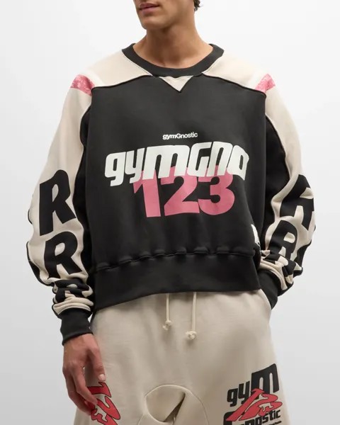 Мужской свитшот Agape с круглым вырезом и логотипом RIVINGTON roi Rebis, цвет Vintage Black