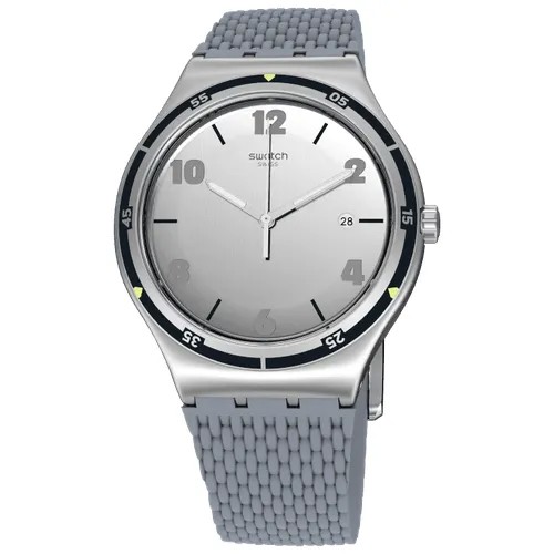 Наручные часы swatch yws447, серебряный, серый