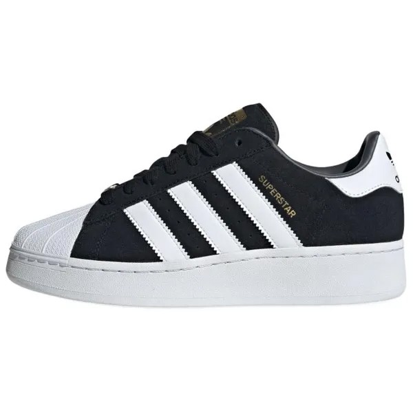 Кроссовки adidas originals SUPERSTAR XLG Skateboarding Shoes Unisex Low-top Black/White, черный/белый
