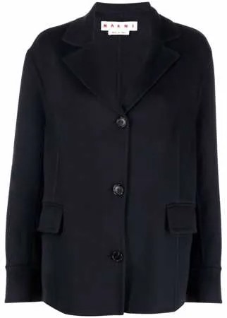 Marni однобортный бушлат