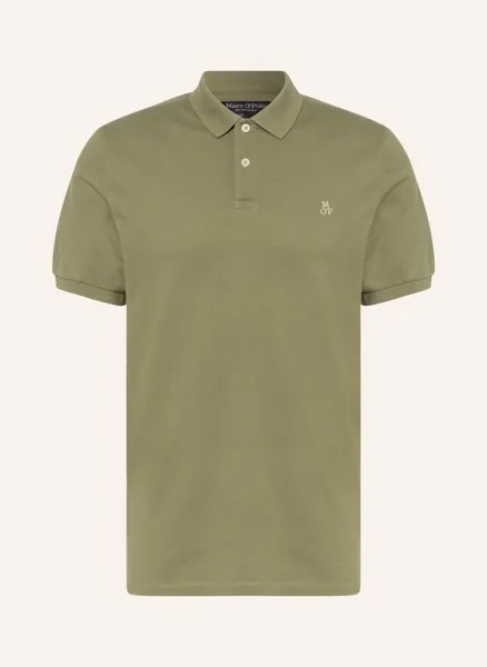 Рубашка поло Marc O'Polo Piqué Regular Fit, оливковый