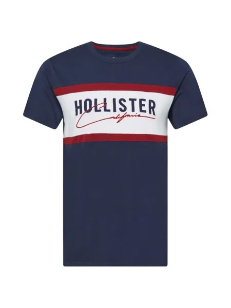 Футболка Hollister, темно-синий