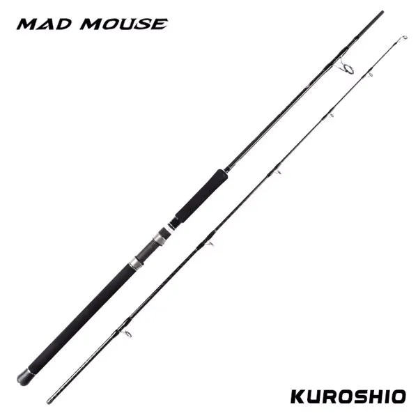 Новые японские запчасти Fuji Cross Carbon Mad Mouse, выдвижная удочка, удочка для лодки GT/тунца, 2,4 м, 80H, 2,64 м, 88x28 кг, удочка для PE3-10 океана