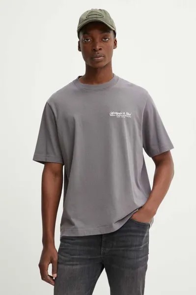 Футболка Abercrombie & Fitch, серый