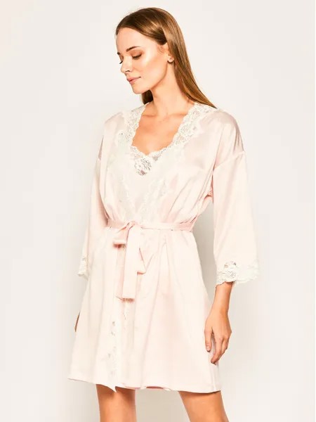 Банный халат Lauren Ralph Lauren, розовый