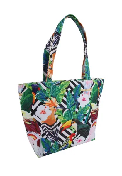 Пляжная сумка женская Daniele Patrici A40456, зеленый