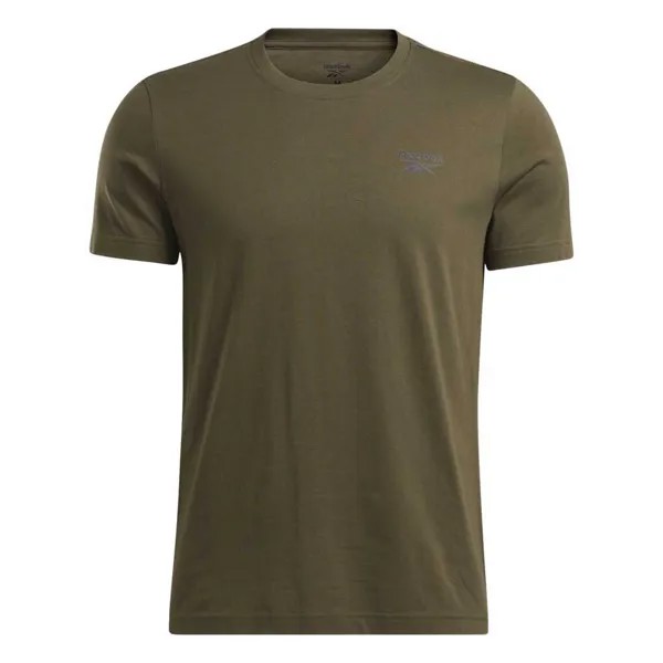 Футболка с коротким рукавом Reebok Classics Ri Left Chest Logo T, коричневый