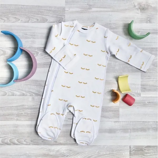 Mjolk Комбинезон Sleep and Play Basic Глазки