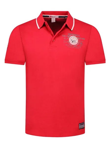 Футболка поло Geographical Norway, красный