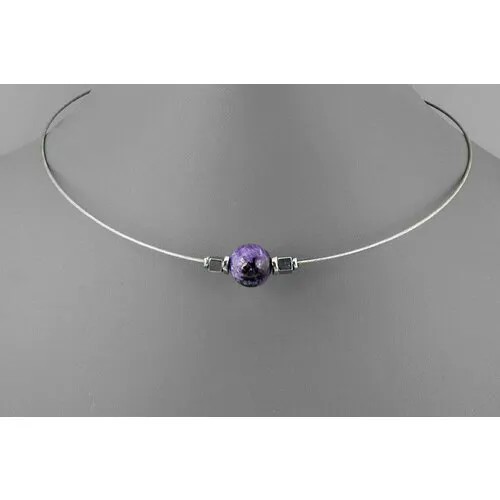 Бусы Minera, чароит, длина 45 см