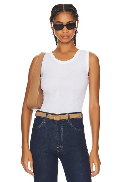 Топ Enza Costa Scalloped, белый
