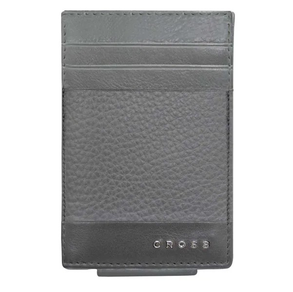 Держатель для денег Cross Nueva FV, серый, 11х8,2х1 см