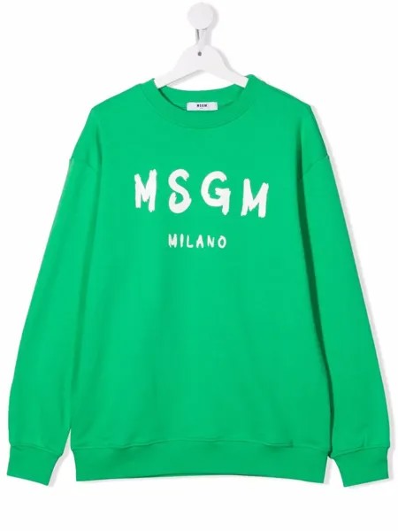 MSGM Kids толстовка с логотипом