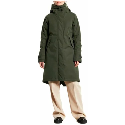Куртка женская Didriksons Luna 503505 (S темно-зеленый)