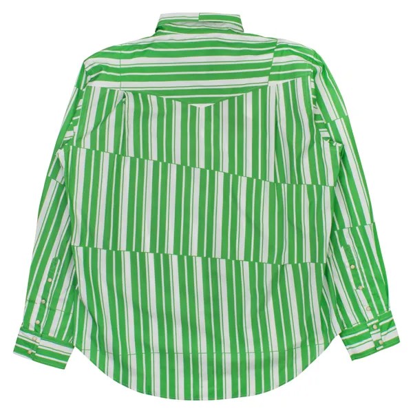ЗЕЛЕНАЯ ФУТБОЛКА ROCKHOUND L/S TECTONIC STRIPE Phipps, зеленый
