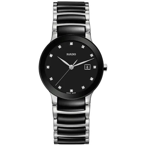 Наручные часы RADO Наручные часы Rado 01.079.0935.3.075, черный, серебряный