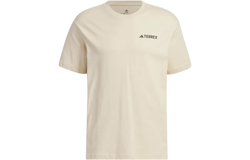 Футболка унисекс хаки Adidas, хаки